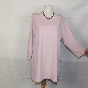 NWOT J. Jill Luxe Supima 3/4 Sleeve Tunic XL N43